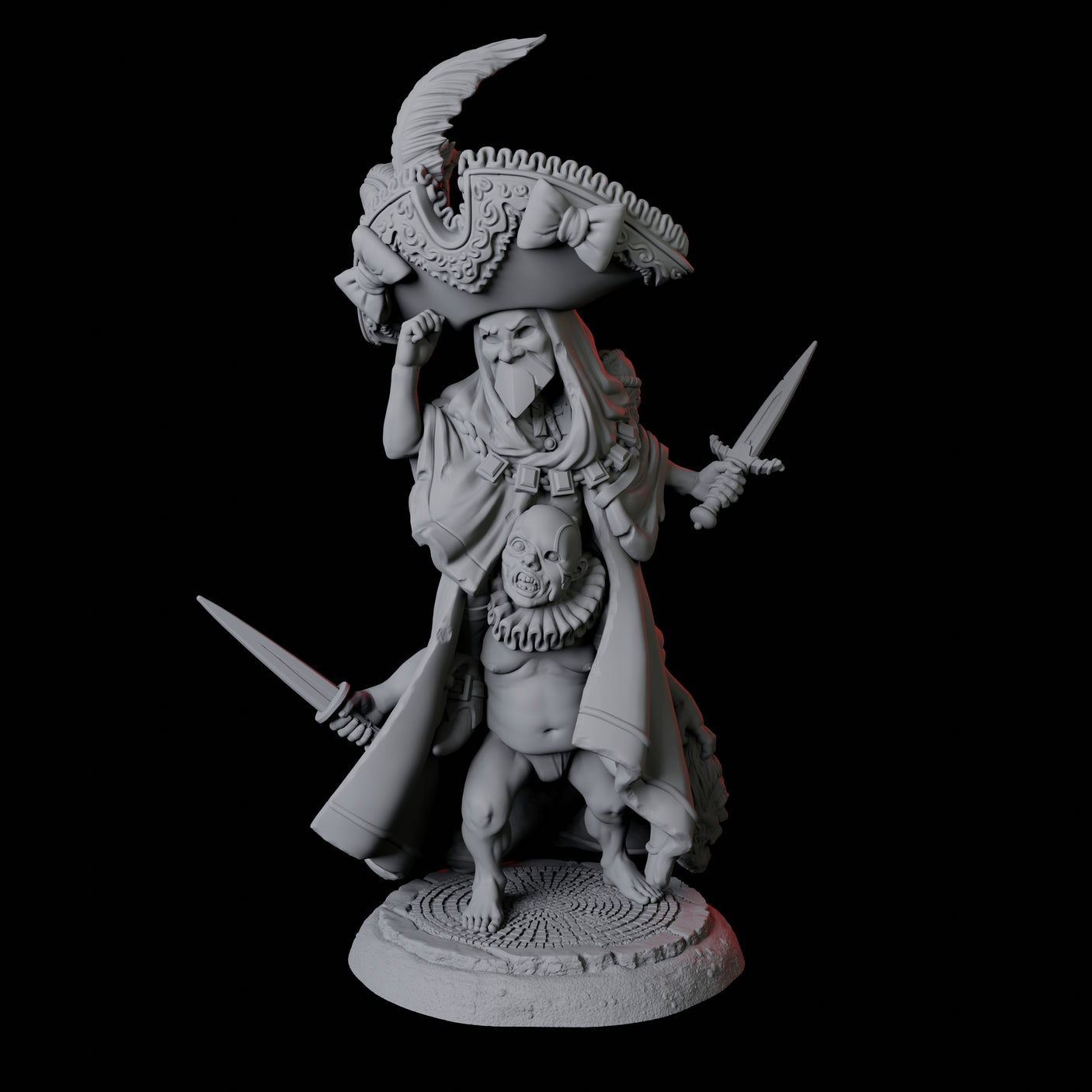 Weird Halfling Jester Pair A