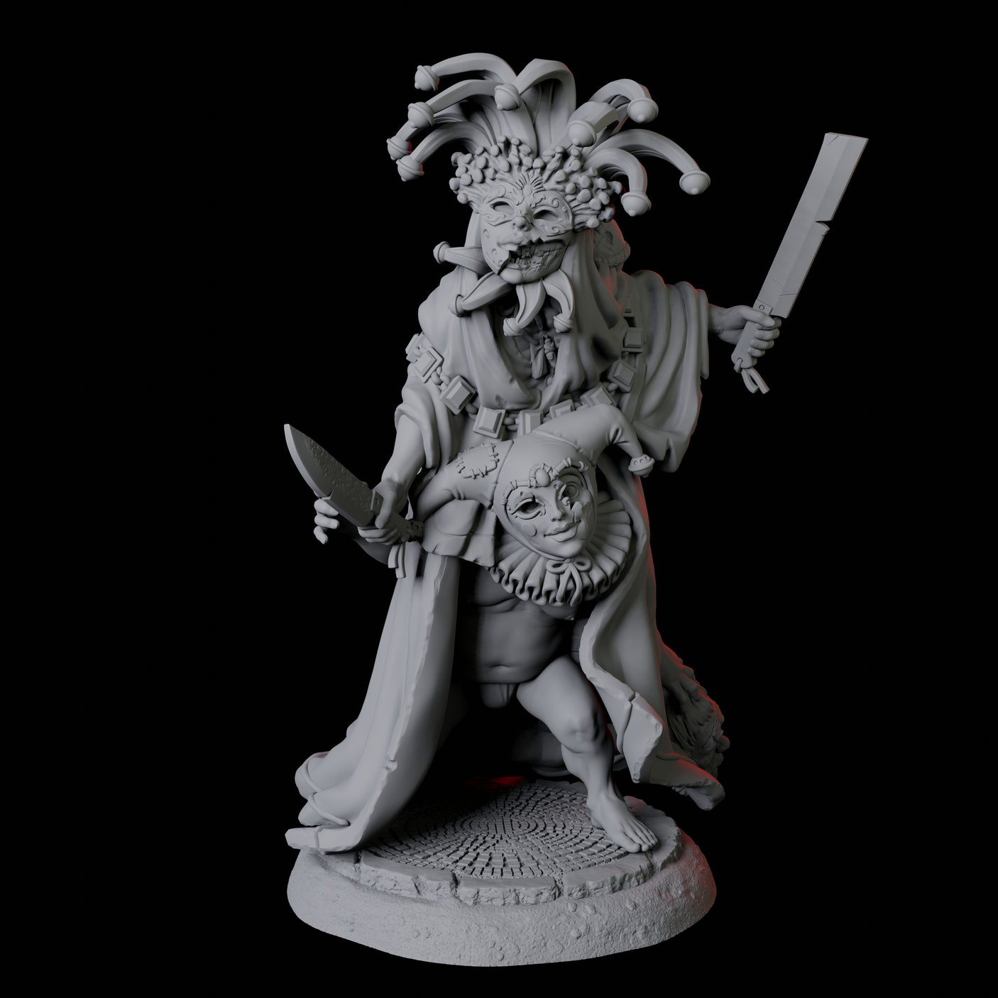 Weird Halfling Jester Pair B