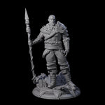 Stoic Northern Tribesman Warrior