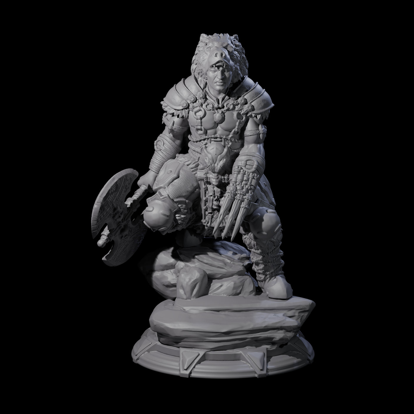 Crouching Barbarian