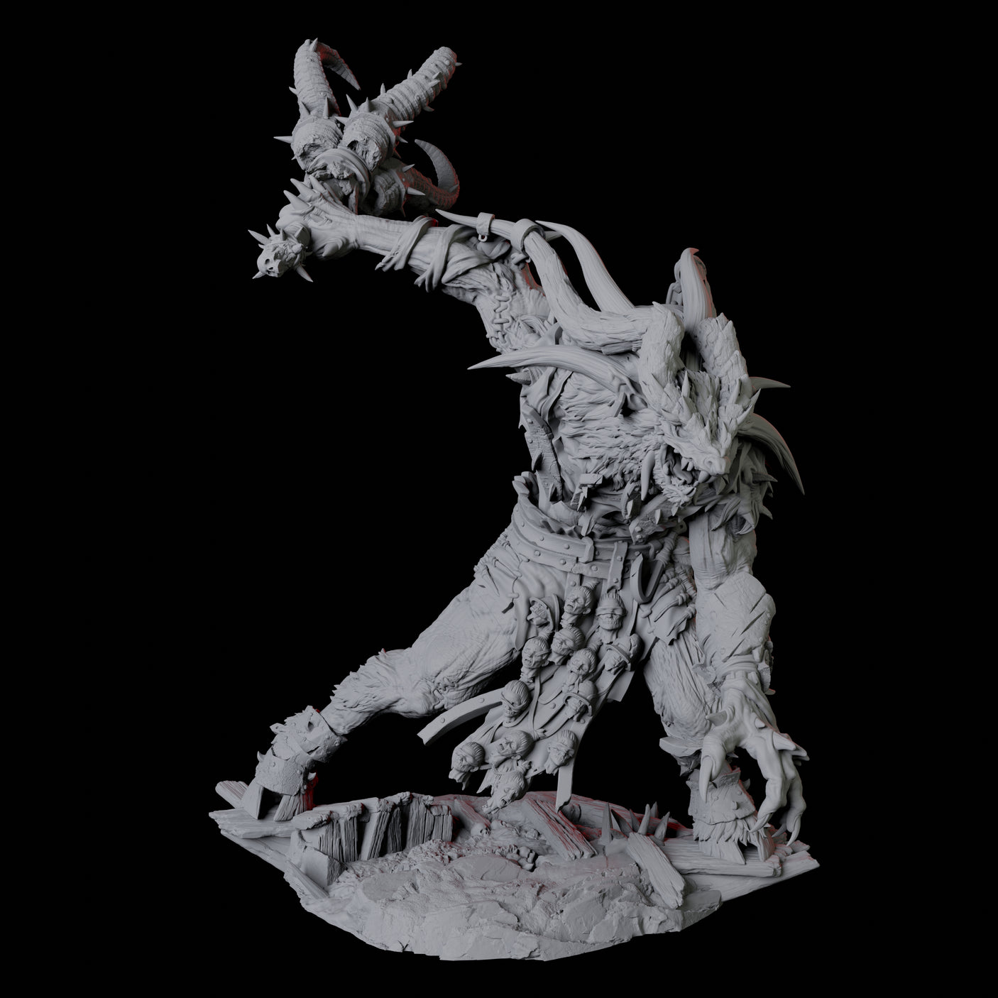 Giant Ratfolk Barbarian C