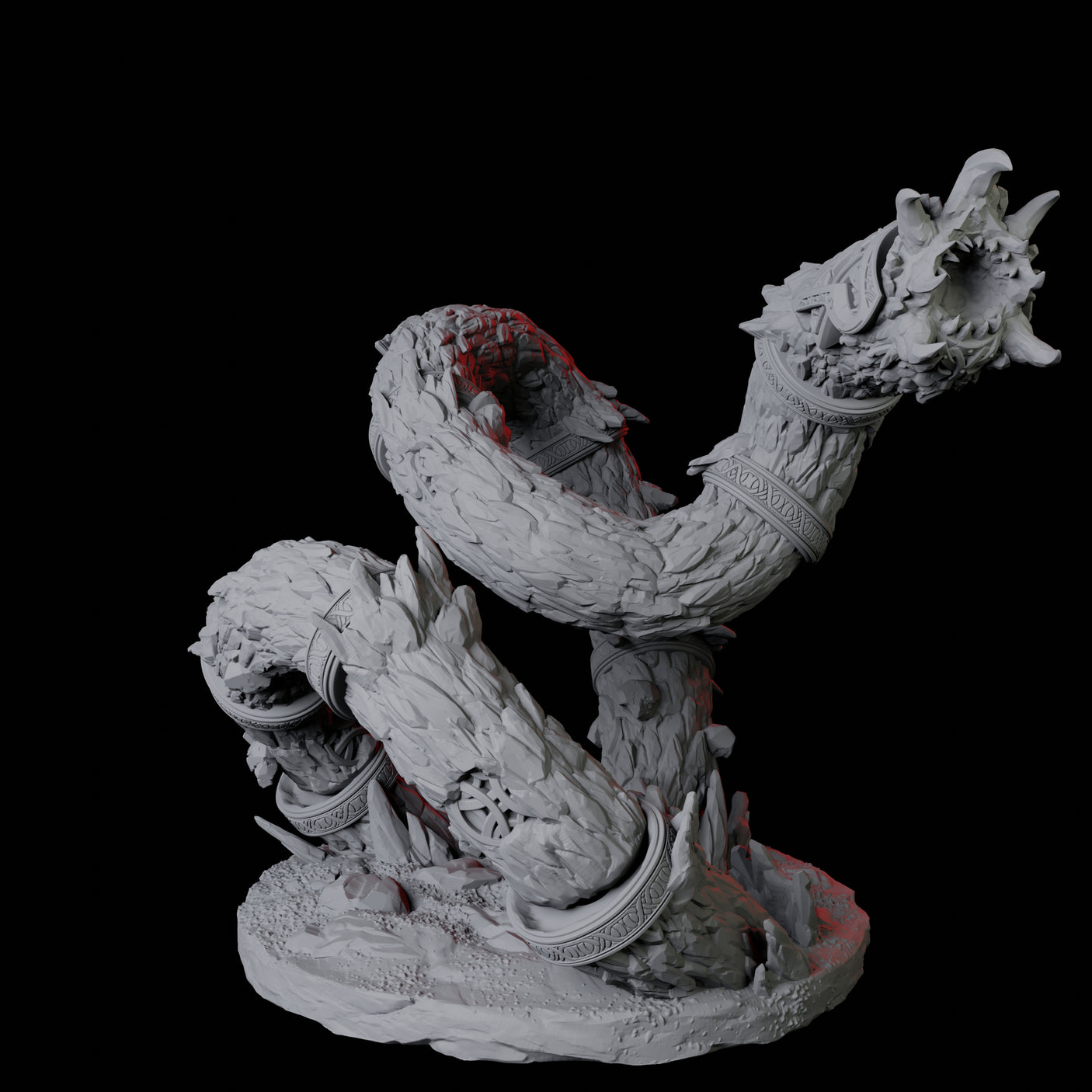 Thrashing Purple Worm B