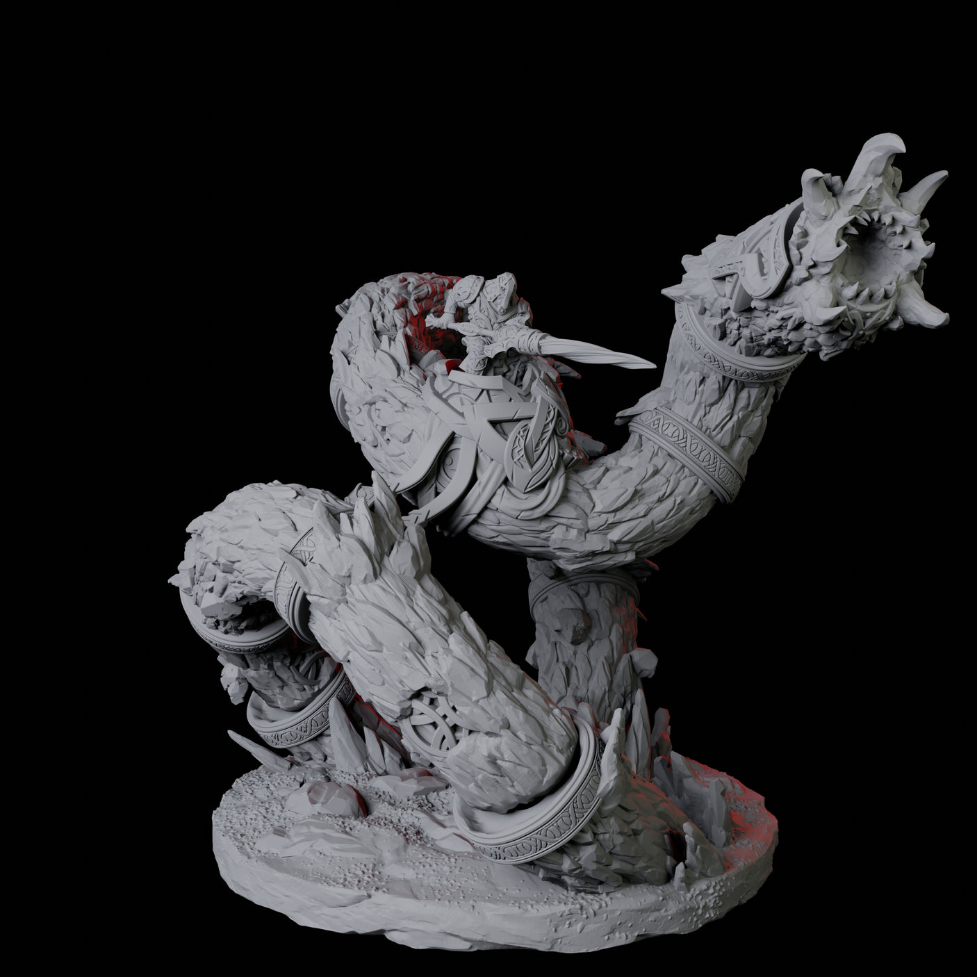 Dwarf Worm Rider B