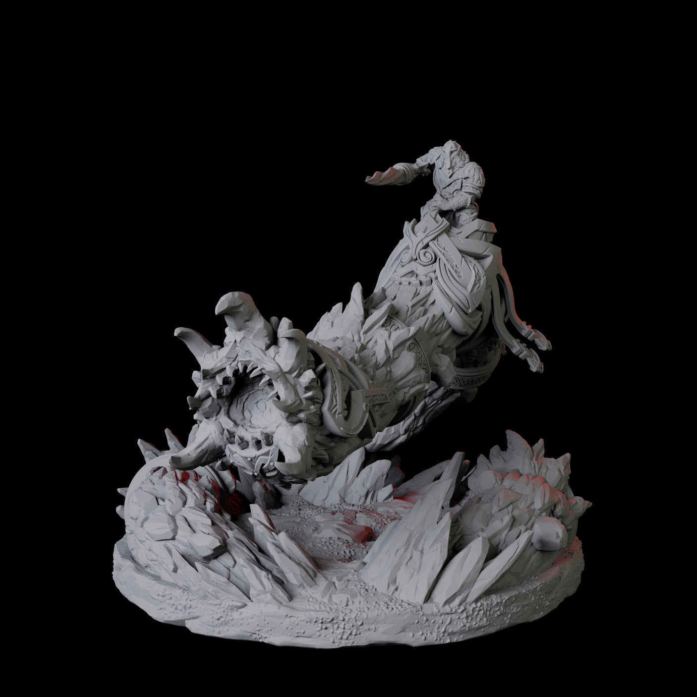Dwarf Worm Rider C