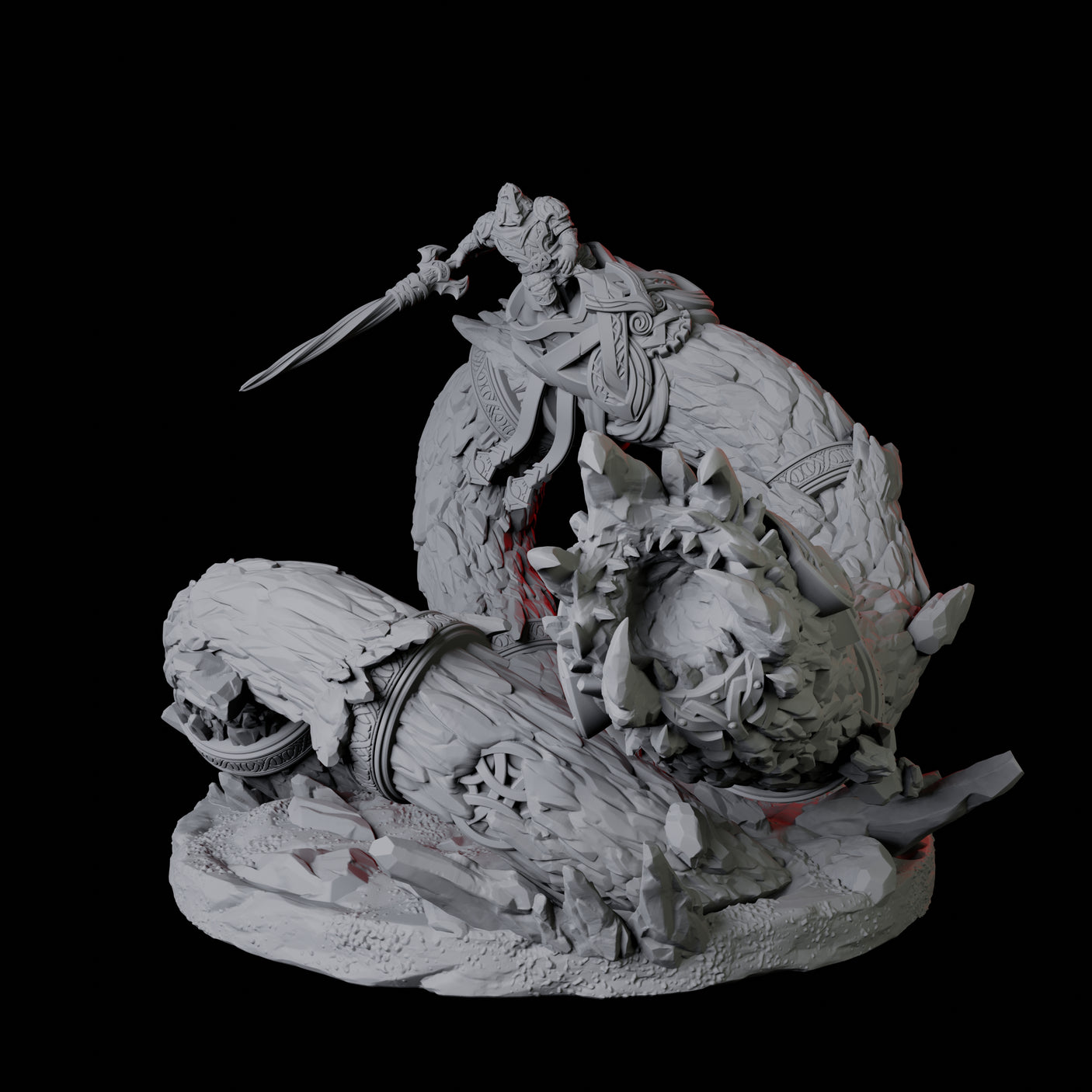 Dwarf Worm Rider D