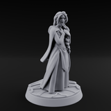 Clutching Her Pearls Human Princess Miniature for Dungeons and Dragons, Pathfinder or other TTRPGs