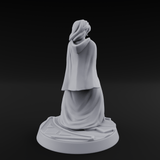 Clutching Her Pearls Human Princess Miniature for Dungeons and Dragons, Pathfinder or other TTRPGs