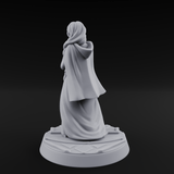 Clutching Her Pearls Human Princess Miniature for Dungeons and Dragons, Pathfinder or other TTRPGs