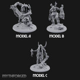 Prisoner Dangling Hill Giant Marauders Miniature for Dungeons and Dragons, Pathfinder or other TTRPGs