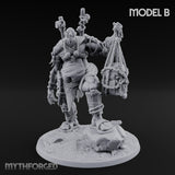 Prisoner Dangling Hill Giant Marauders B Miniature for Dungeons and Dragons, Pathfinder or other TTRPGs