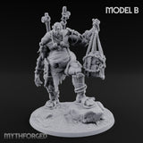 Prisoner Dangling Hill Giant Marauders B Miniature for Dungeons and Dragons, Pathfinder or other TTRPGs