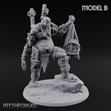 Prisoner Dangling Hill Giant Marauders B Miniature for Dungeons and Dragons, Pathfinder or other TTRPGs