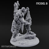 Prisoner Dangling Hill Giant Marauders B Miniature for Dungeons and Dragons, Pathfinder or other TTRPGs