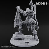 Prisoner Dangling Hill Giant Marauders B Miniature for Dungeons and Dragons, Pathfinder or other TTRPGs