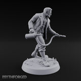 Tenure Cannot Save Him Now Human Professor with Canister Sprayer and Hose