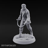 Tenure Cannot Save Him Now Human Professor with Canister Sprayer and Hose