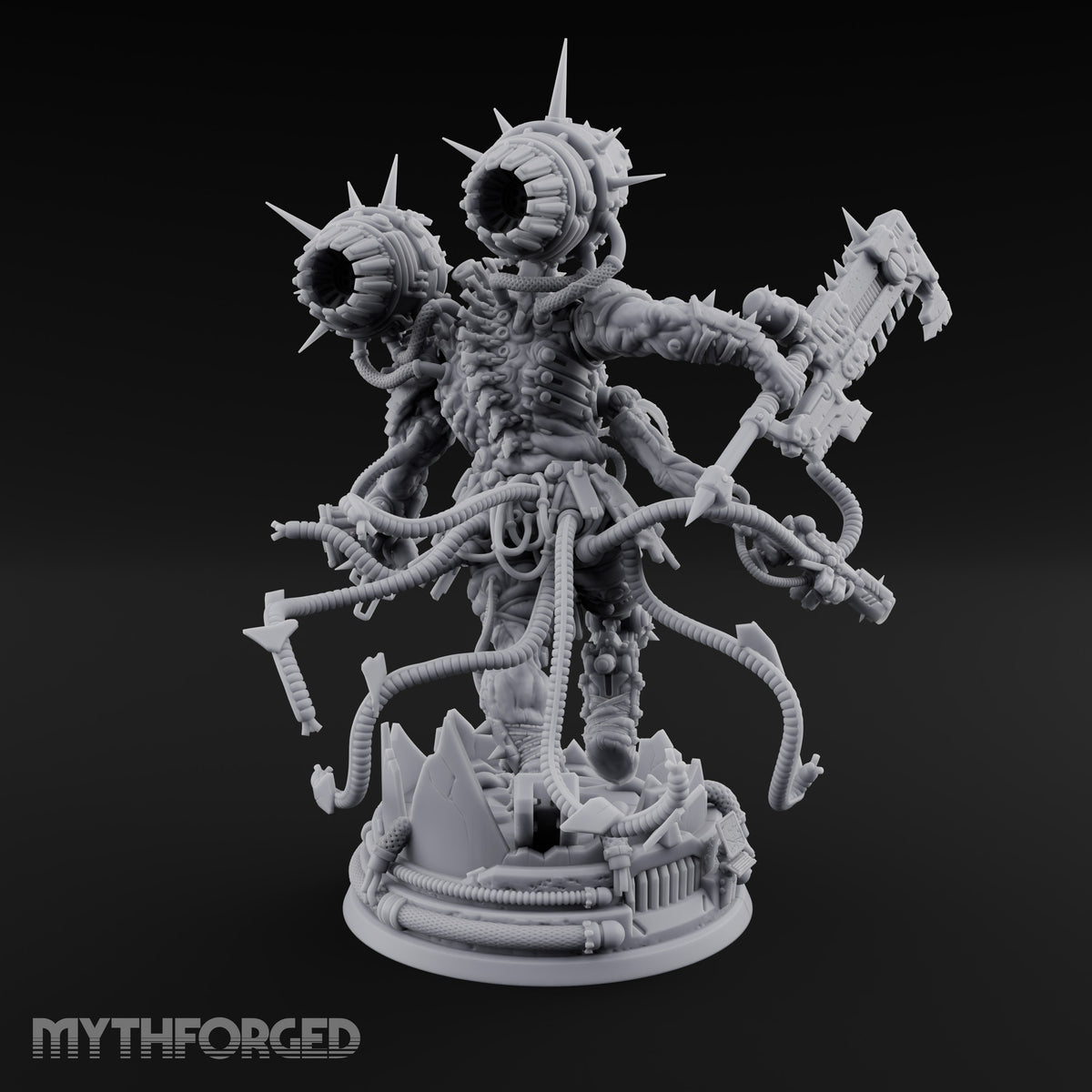 Two Turbines, Zero Restraint Flesh Golem Cyber Brute — No FX