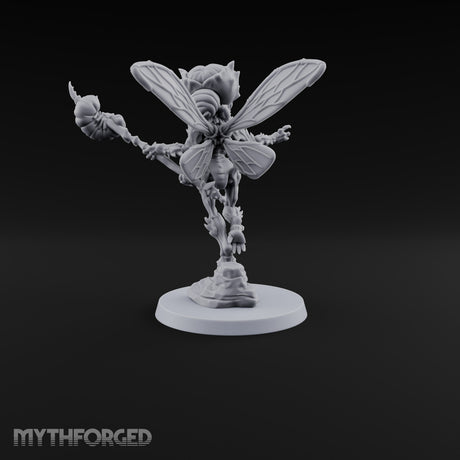 Buzzing Inside Your Skull Chasme Winged Insect Demon with Staff
