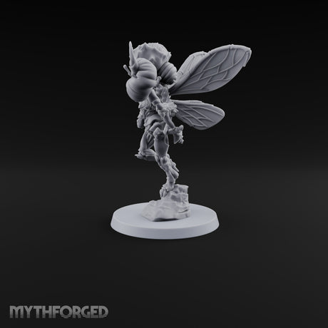 Buzzing Inside Your Skull Chasme Winged Insect Demon with Staff