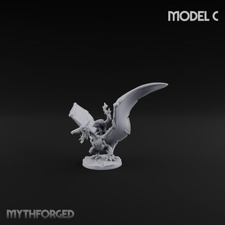 Pterror Riding Lizardfolk Beast Rider C