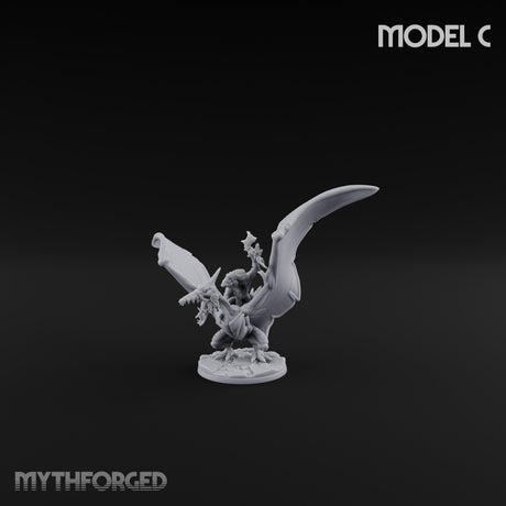 Pterror Riding Lizardfolk Beast Rider C gallery 1