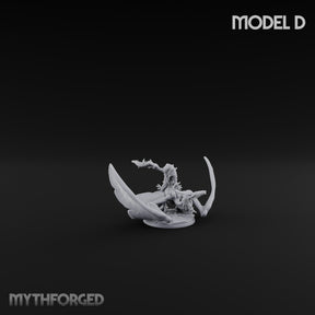 Pterror Riding Lizardfolk Beast Rider D Miniature for Dungeons and Dragons, Pathfinder or other TTRPGs