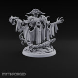 Hands to Spare Warforged Automaton with Hooked Hose Arms and Tattered Cape