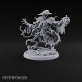 Hands to Spare Warforged Automaton with Hooked Hose Arms and Tattered Cape