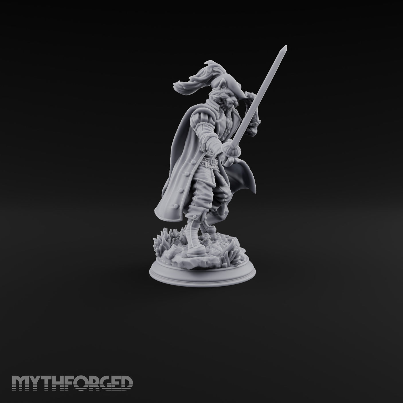 Tipping His Hat Tabaxi Swashbuckler