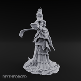 Veiled Banshee Queen Miniature for Dungeons and Dragons, Pathfinder or other TTRPGs