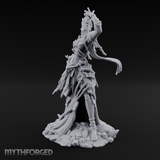 Veiled Banshee Queen Miniature for Dungeons and Dragons, Pathfinder or other TTRPGs