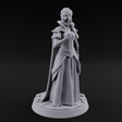 Shrieking Mad Human Queen Miniature for Dungeons and Dragons, Pathfinder or other TTRPGs