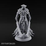 Both Cleavers Down, Nobody Home Human Hooded Cultist with Twin Cleaver Blades