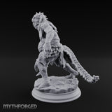 Claw, Spear and Lamp Oil Sahuagin Fish-Man A