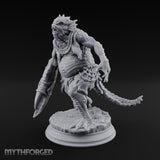 Claw, Spear and Lamp Oil Sahuagin Fish-Man A