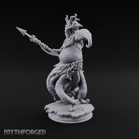 Claw, Spear and Lamp Oil Sahuagin Fish-Man B