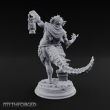 Claw, Spear and Lamp Oil Sahuagin Fish-Man C