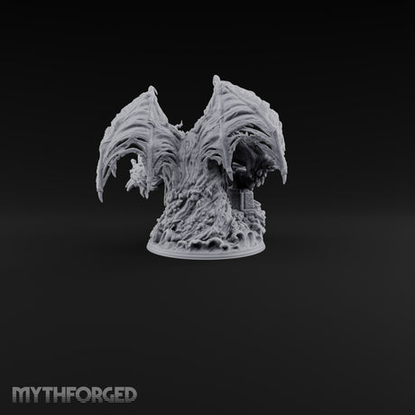 Lighthouse Keeper's Worst Night Cthulhu Winged Tentacle-Faced Horror