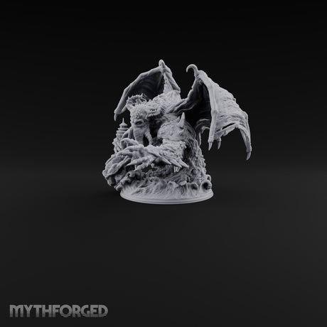 Lighthouse Keeper's Worst Night Cthulhu Winged Tentacle-Faced Horror