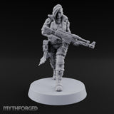 Wasteland Welcome Committee Human Raiders — B · Twin Auto Pistols + Twin Stubber Pistols
