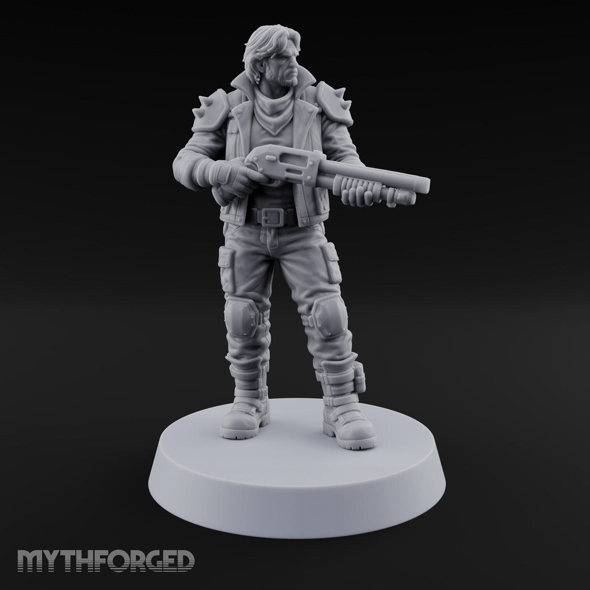 Wasteland Welcome Committee Human Raiders — C · Twin Auto Pistols + Twin Stubber Pistols