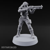 Wasteland Welcome Committee Human Raiders — D · Twin Auto Pistols + Twin Stubber Pistols