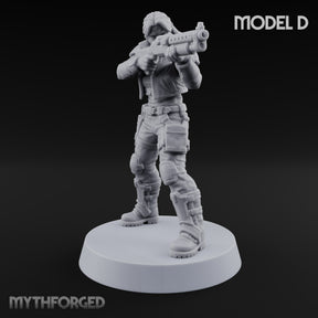 Wasteland Welcome Committee Human Raider D