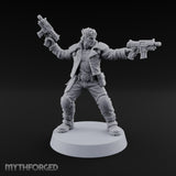 Wasteland Welcome Committee Human Raider G — Twin Auto Pistols