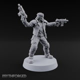 Wasteland Welcome Committee Human Raider G — Twin Auto Pistols