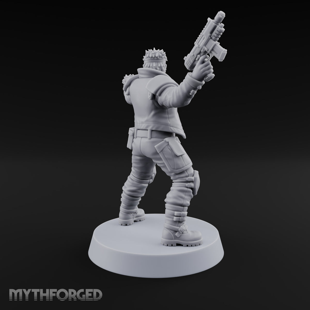 Wasteland Welcome Committee Human Raider G — Twin Auto Pistols
