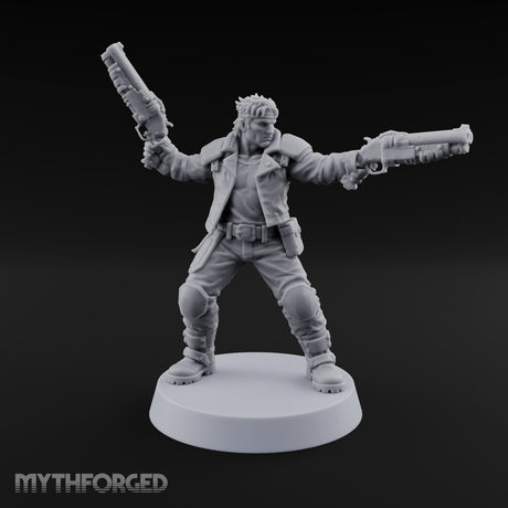 Wasteland Welcome Committee Human Raider G — Twin Sawn-off Shotguns