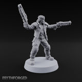 Wasteland Welcome Committee Human Raider G — Twin Sawn-off Shotguns