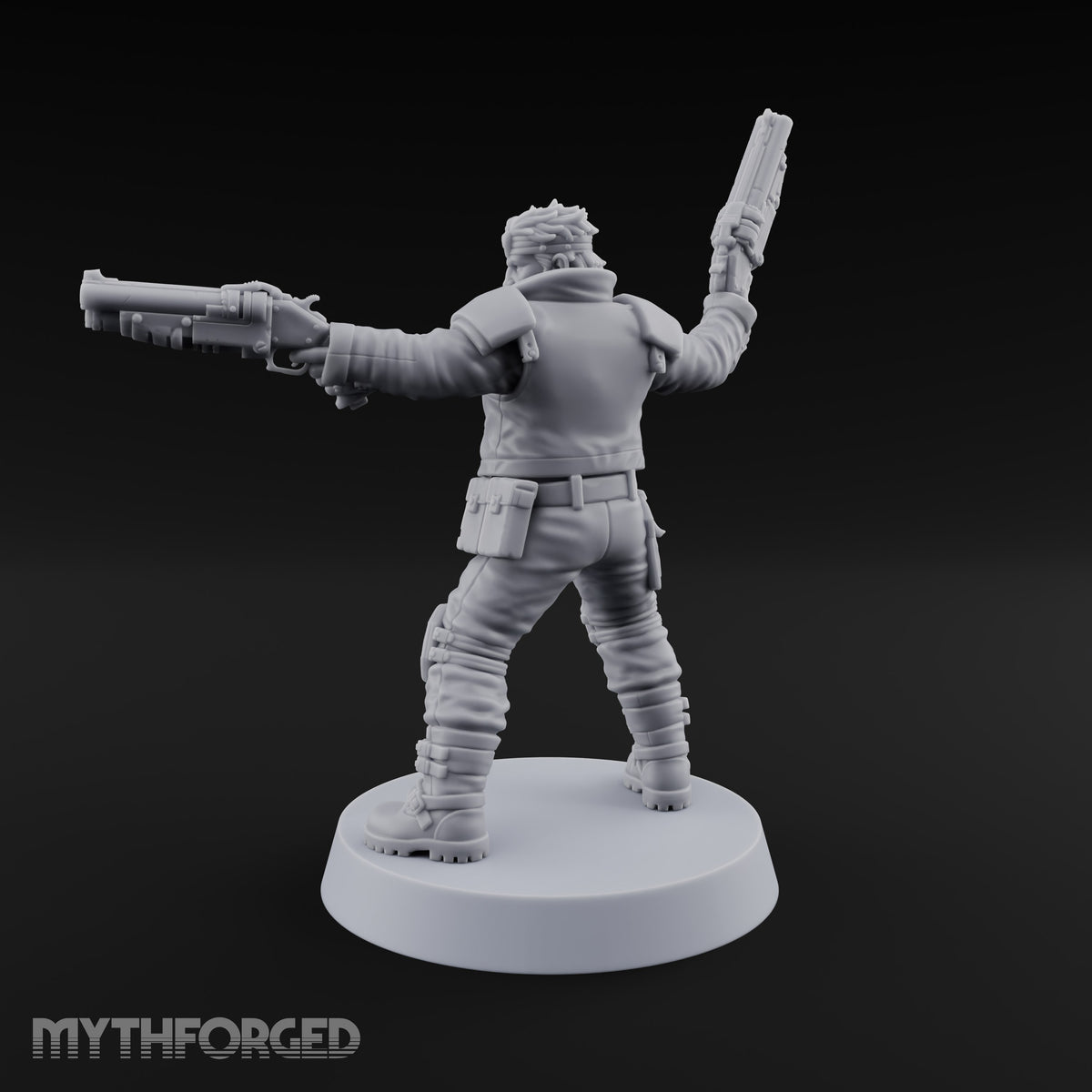 Wasteland Welcome Committee Human Raider G — Twin Sawn-off Shotguns