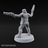 Wasteland Welcome Committee Human Raider G — Twin Sawn-off Shotguns